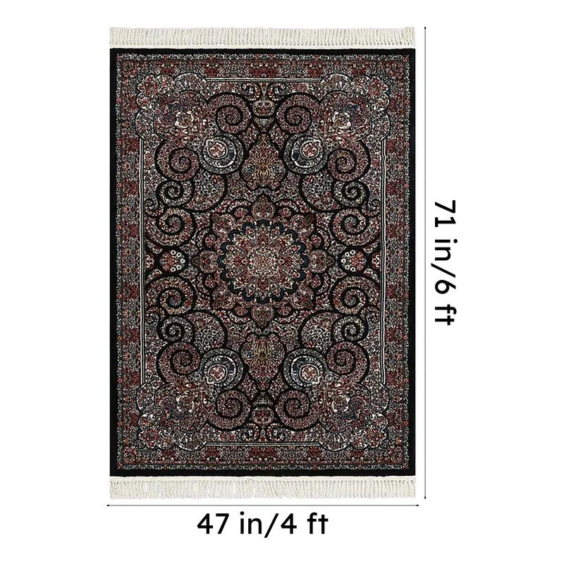 Vastrique Artificial Silk Carpet media 8