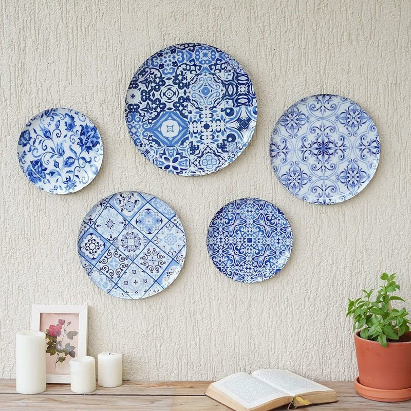 Portugese Charm Wall Plate - Set Of Five media 5