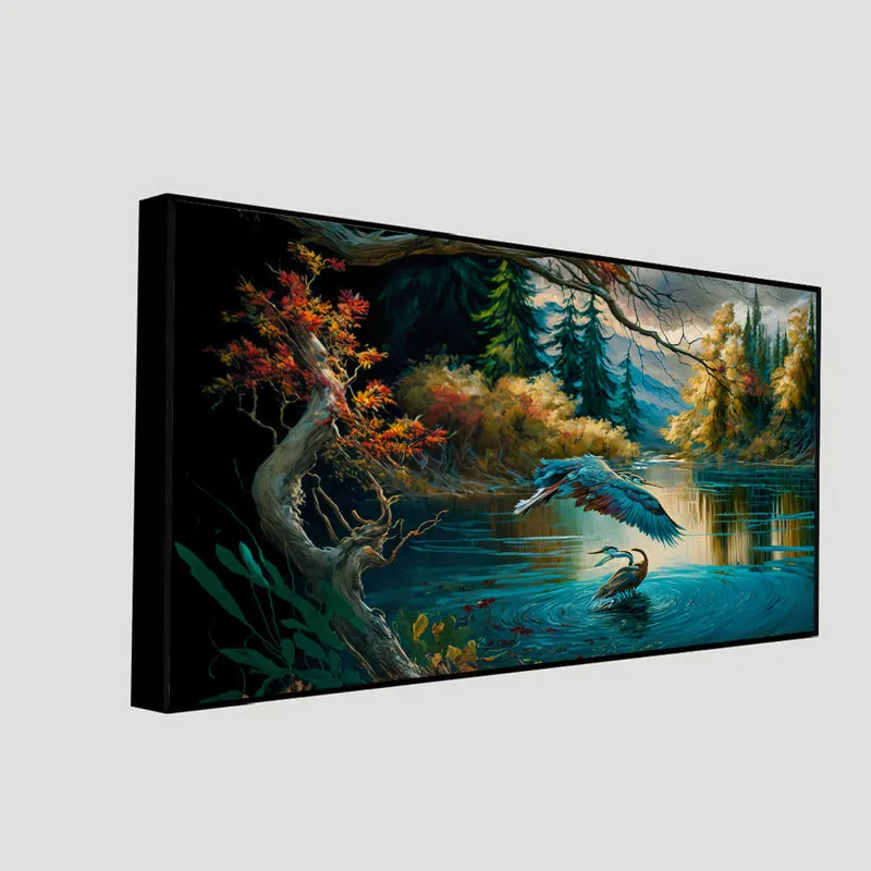 Twilight Panorama Wall Painting media 5