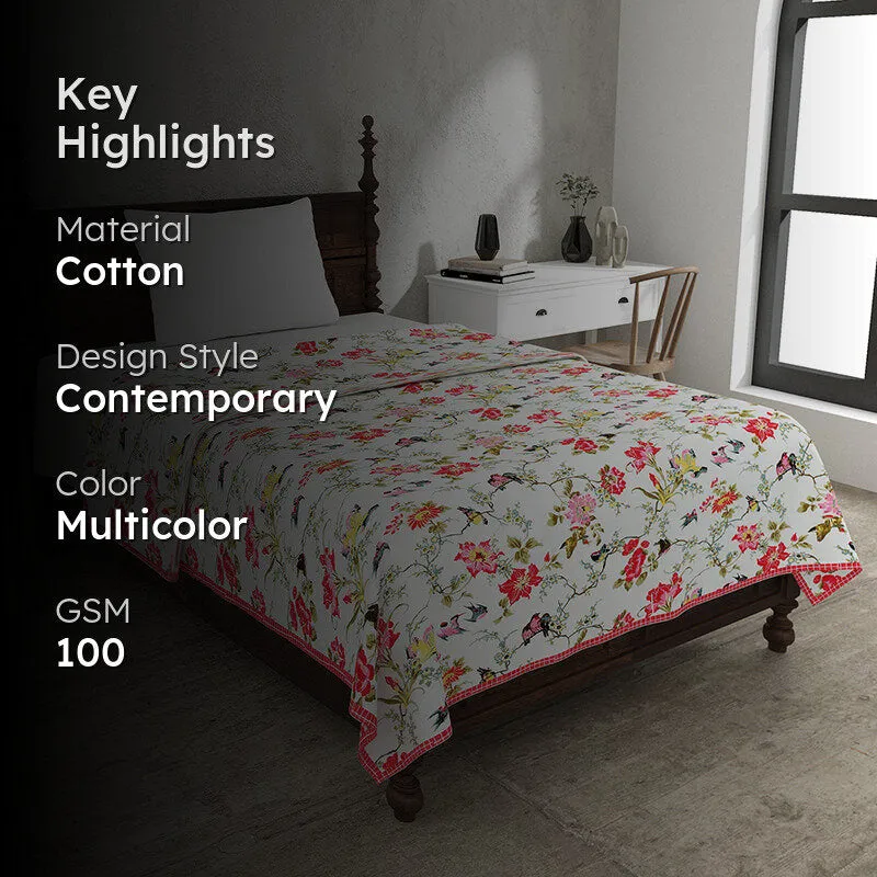 Petals & Feathers Cotton Dohar media 2