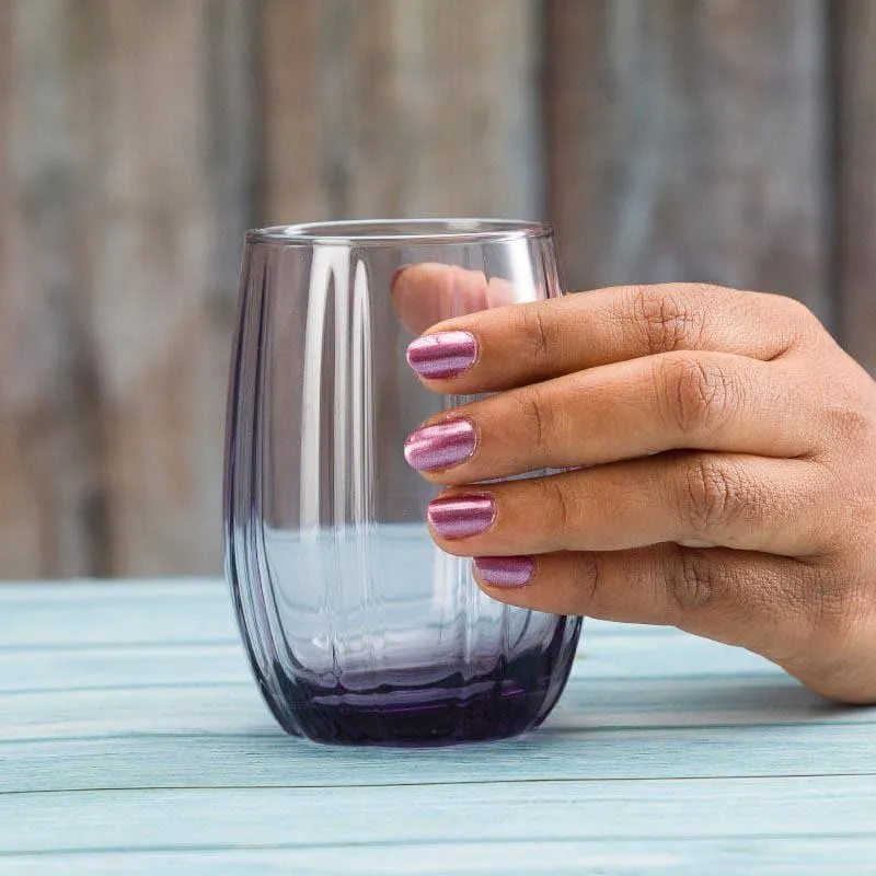 Pasabahce Savou Violet Tumbler (240 ML) - Set Of Six media 4