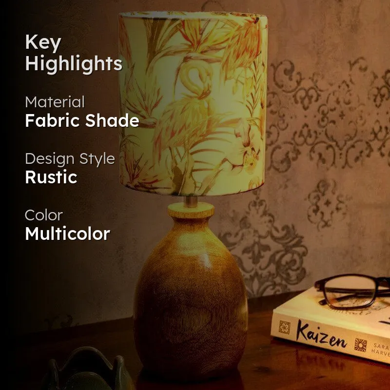 Flamingo Bredon Fabric Table Lamp - Multicolor media 2