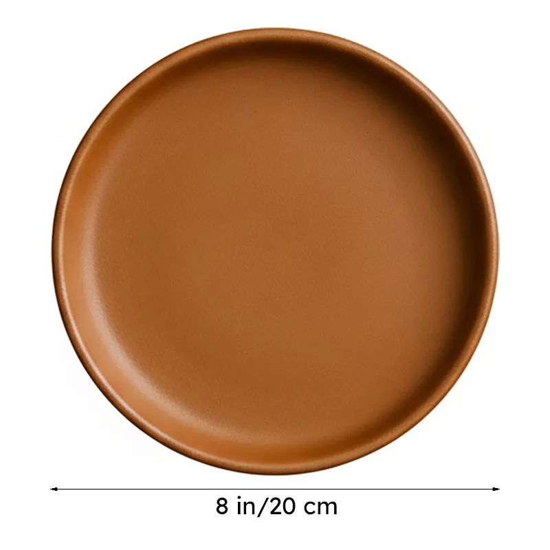 Terrya Handcrafted Terracotta Wall Plates - Set Of Six media 6