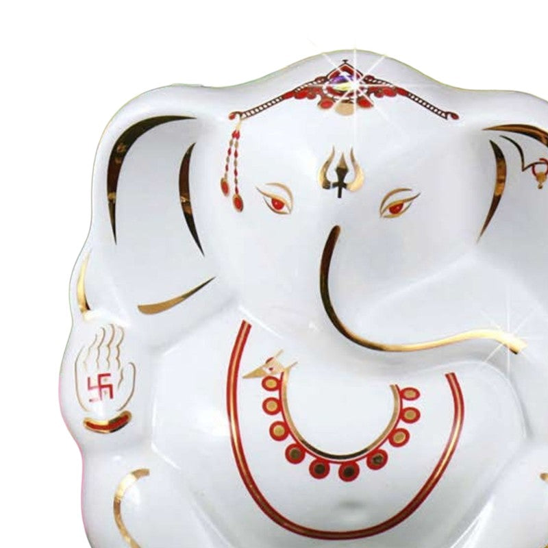 Shveta Bone China Ganesh Idol media 5