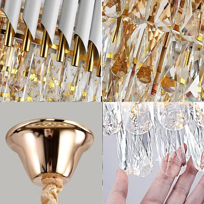 Versailles Crystal Chandelier - White media 4