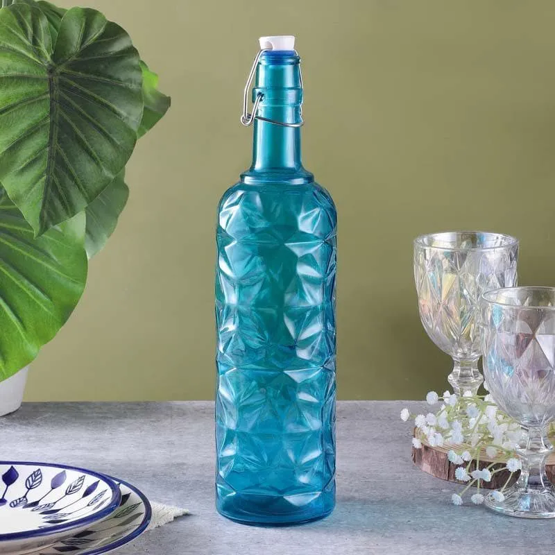 Stella Textured Fliptop Bottle - Blue media 1