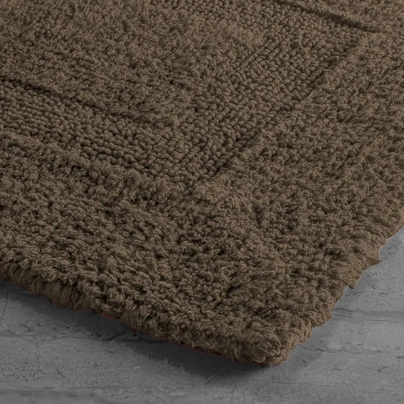 Paris Luxe Reversible Bath Mat - Soft Brown media 6