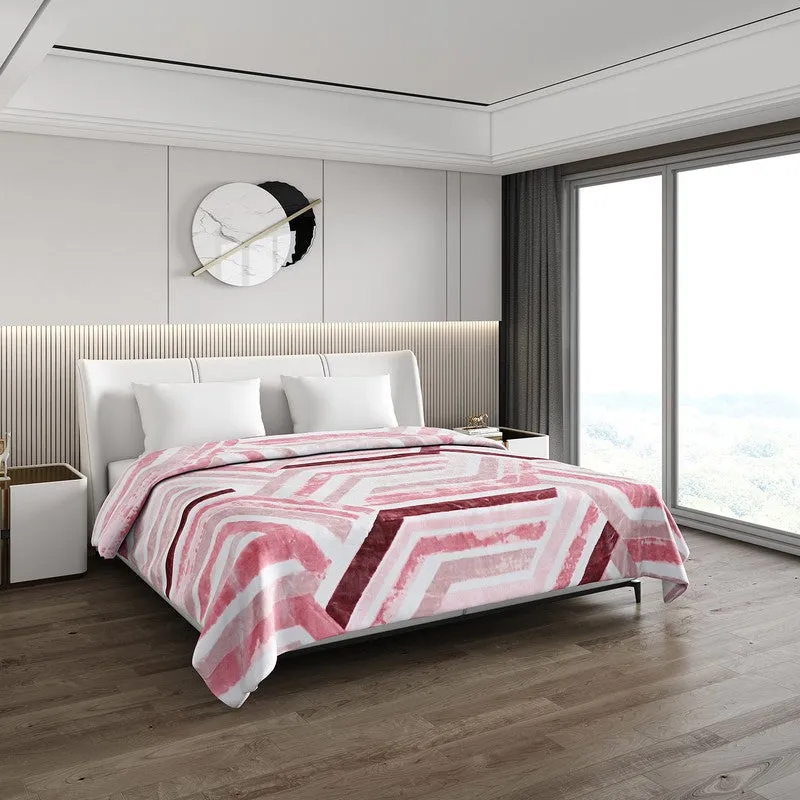 Monte Carlo Blush Harmony Blanket - 1000 GSM media 1