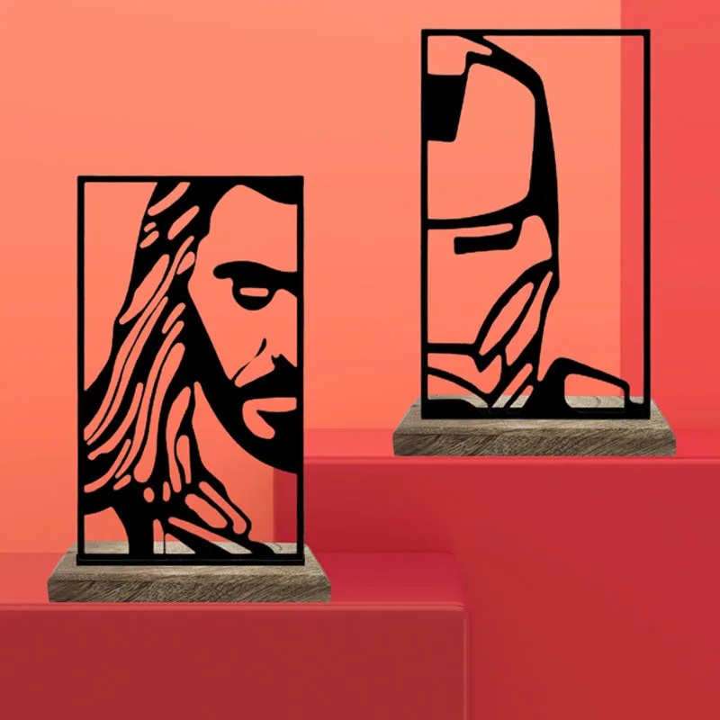 Thor & Iron Man Showpiece - Set Of Two media 3