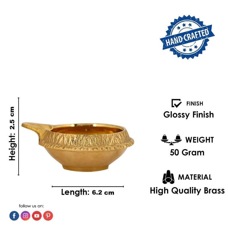 Kuber Brass Diya media 6
