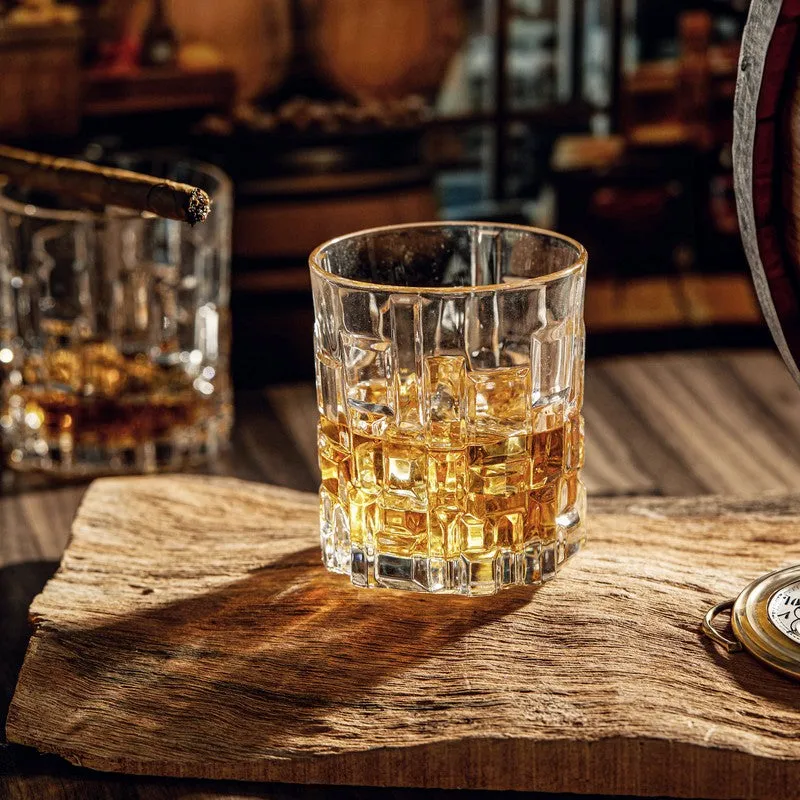 Timeless Italian Crystal Whiskey Glasses (330 mL Each) - Set Of Two media 3