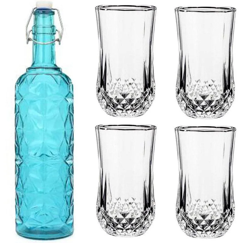 Raiden 1000 mL Water Bottle With 350 mL Glasses - Five Piece Set media 3