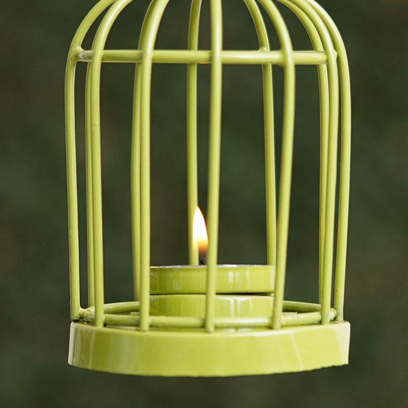 Bird Home Tealight Candle Holder - Green media 4