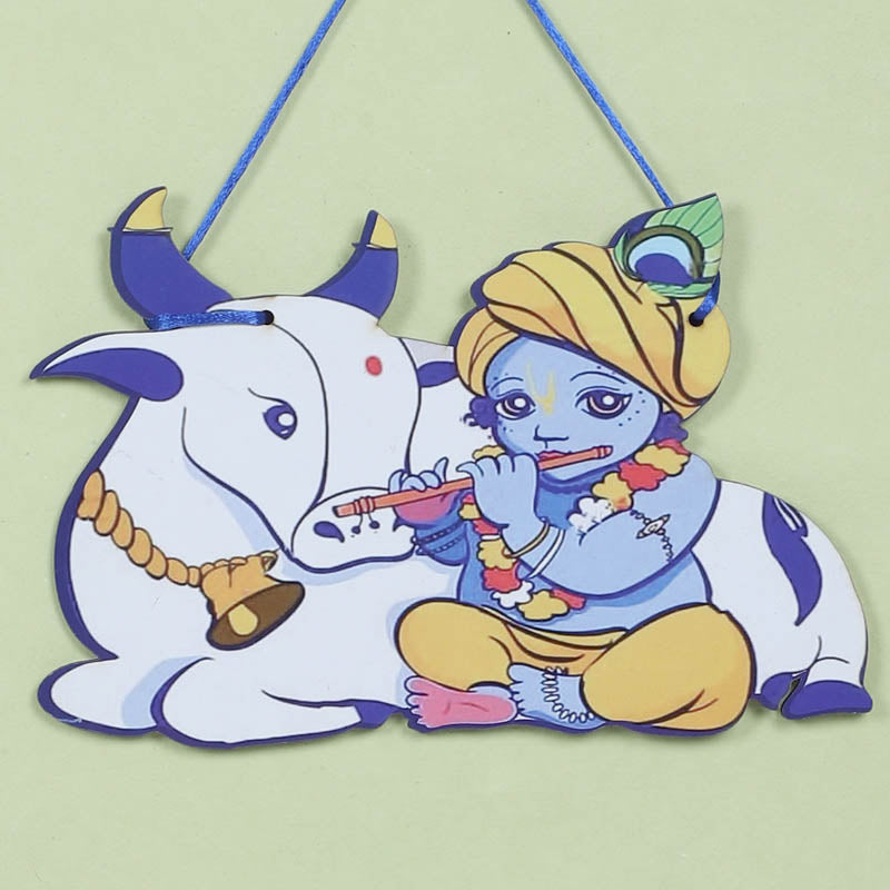 Kanha Nandi MDF Wall Hanging media 3