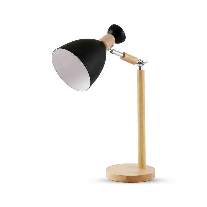 AarviDecor Sienna Accent Metal Table Lamp - Black media 3