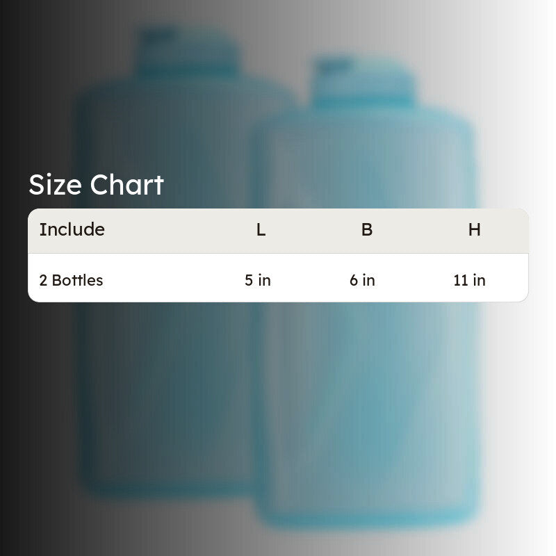 Adrian Water Bottle (Blue, 2000 mL Each) - Set Of Two media 7