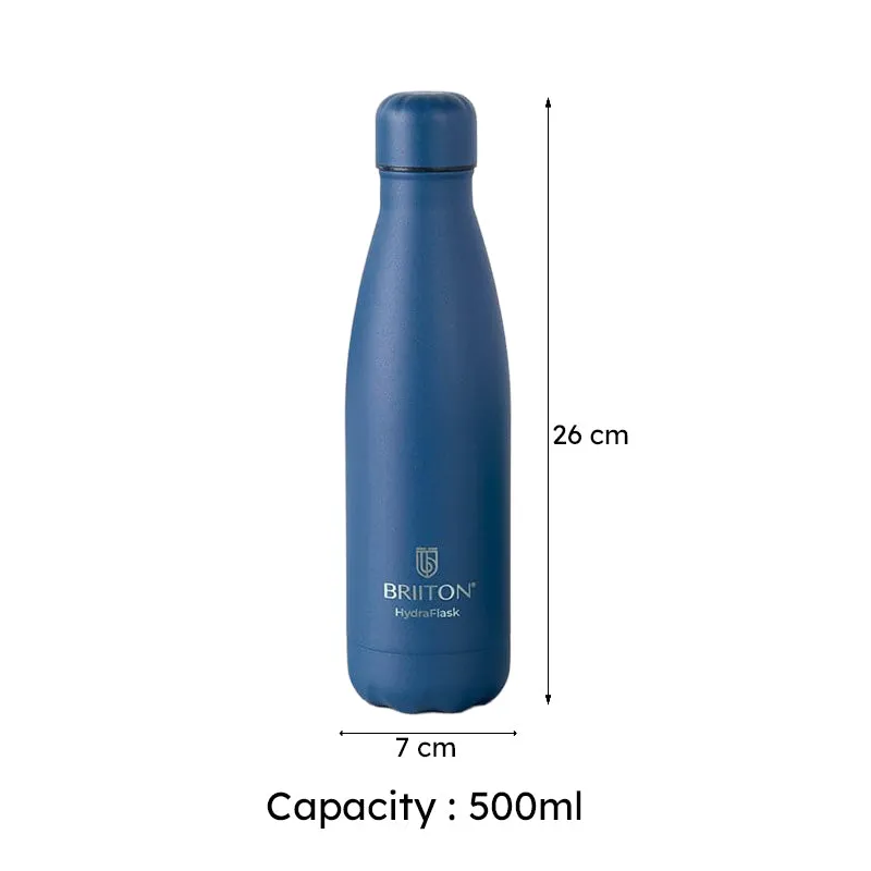 Aqua Zen Bliss Hot & Cold Thermos Water Bottle (Blue) - 500 mL media 5