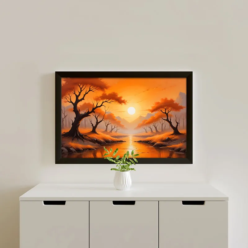 Ethereal Expanse Wall Painting media 1