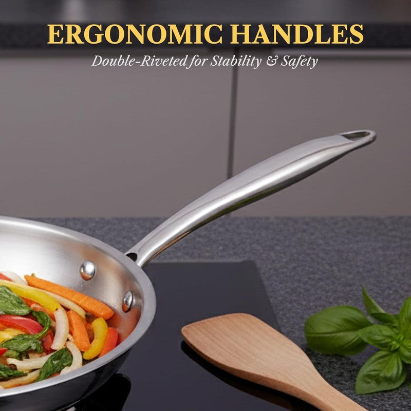 Solara Iron Bloom Glossy Triply Cookware Sets - Two Piece Set media 5