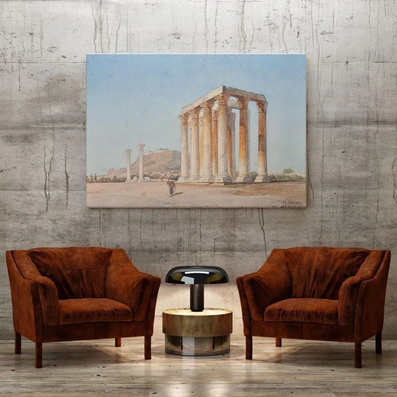 The Temple Canvas Wall Painting - Gallery Wrap media 1