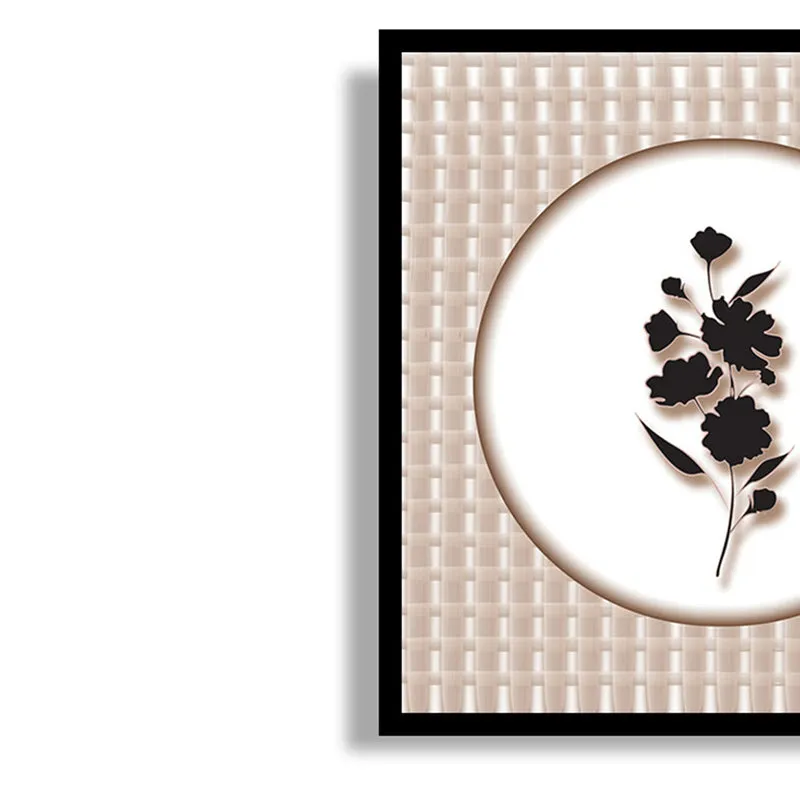 Botanica Silhouette Wall Art with Black Frame media 5