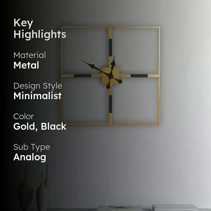 Vetri Analog Wall Clock media 2