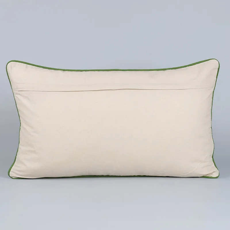 India Circus Regal Myrtle Printed Cotton Cushion Covers - Set Of Two media 5