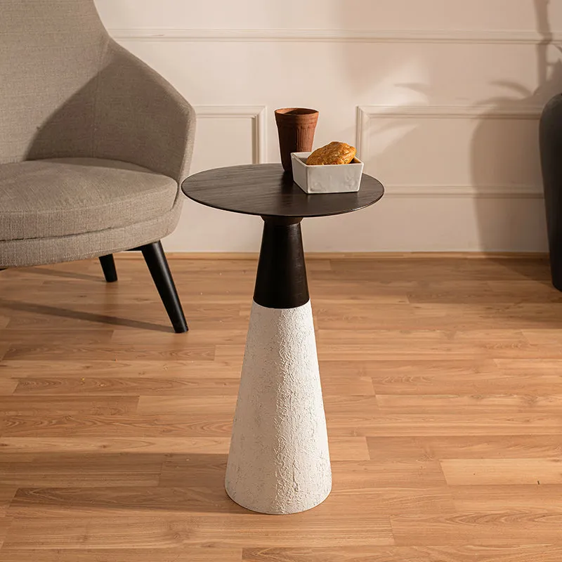 Basilio Acacia Wood Side Table media 1