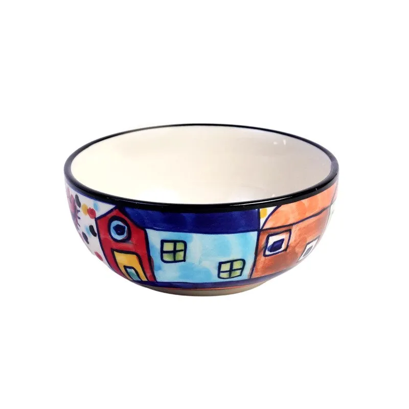 Katoriq Ceramic Snack Bowls (Multicolor, 180 mL Each) - Set Of Six media 5