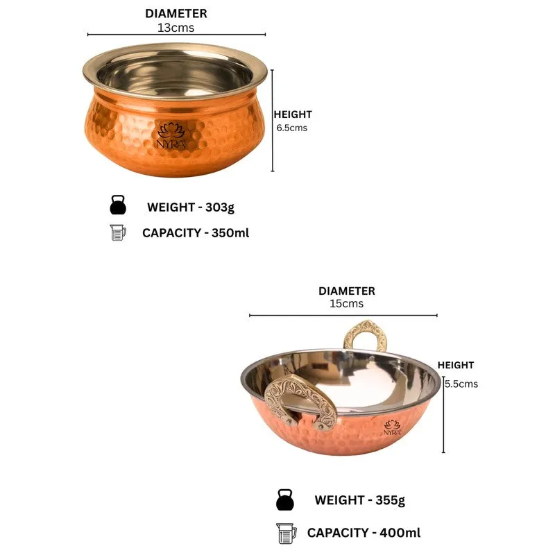 Igniva Stainless Steel Kadai with Balti - Two Piece Set media 7