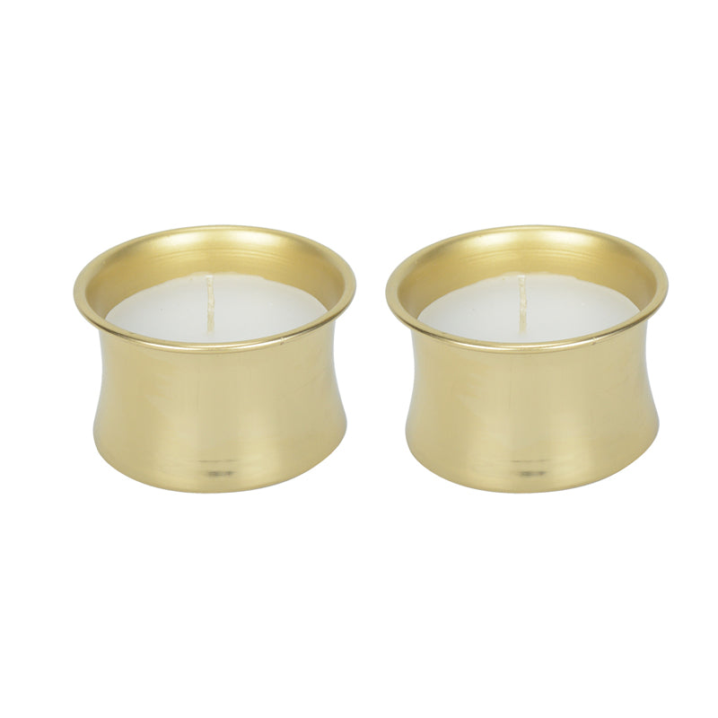 Agni Vanilla Scented Tealight Candle - Set Of Two media 4