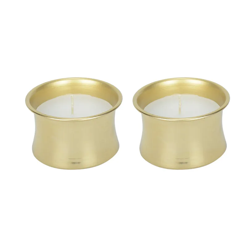 Agni Vanilla Scented Tealight Candle - Set Of Two media 4