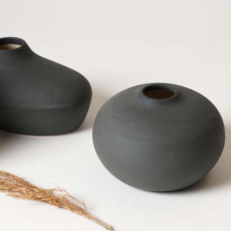 Esoteric Vases (Black) - Set of Three media 5