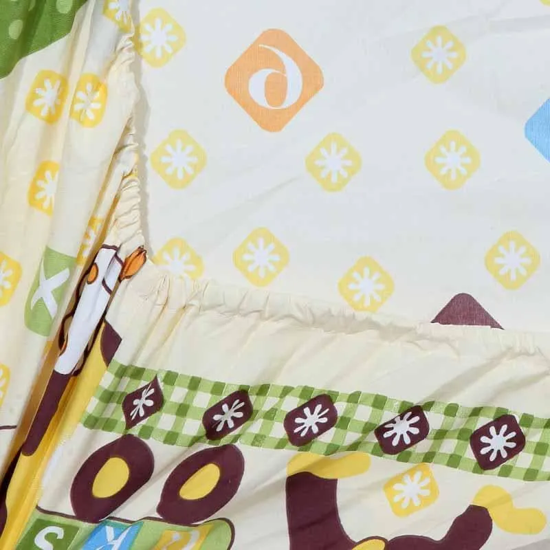 Jungle Mania Printed Bedsheet - 180 GSM media 6