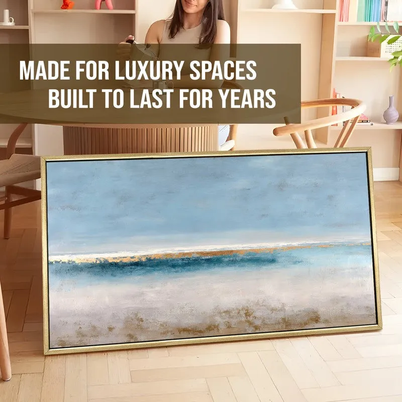Blue Infinity Canvas Wall Art media 6