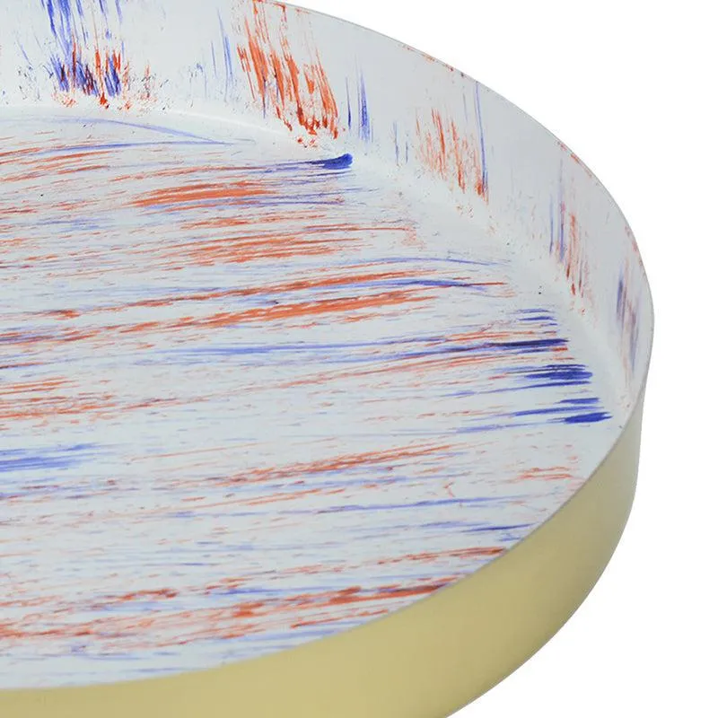 Color Stroke Iron Serving Tray media 3