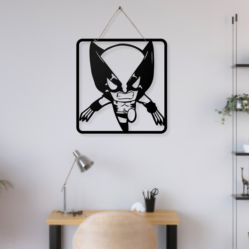 Classic Wolverine Iron Wall Accent