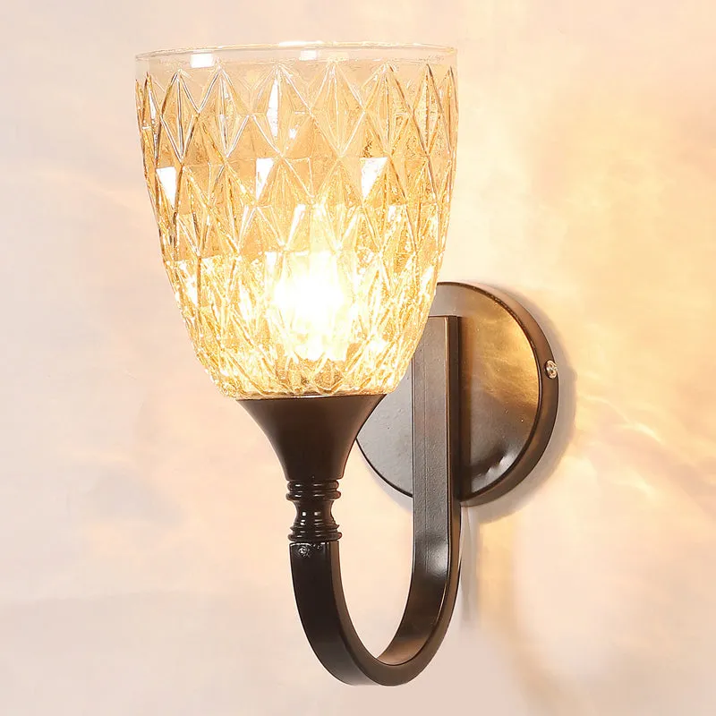 Anka Iron Wall Lamp - Black media 6
