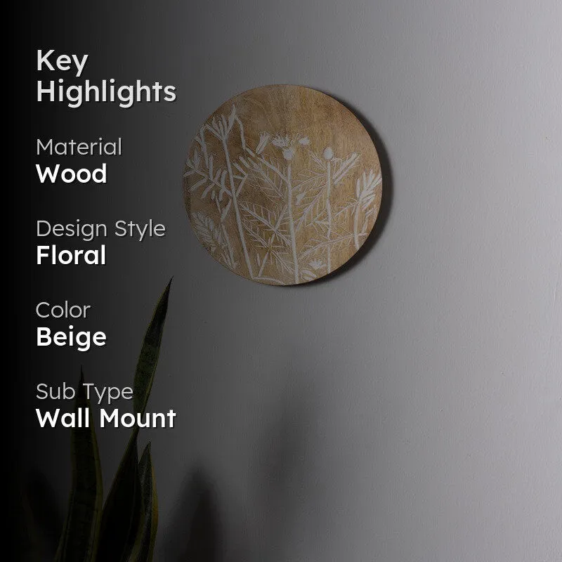 Ethereal Garden Wooden Wall Plate media 2