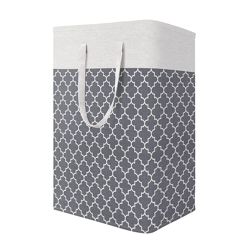 Calto Laundry Basket - Grey media 8