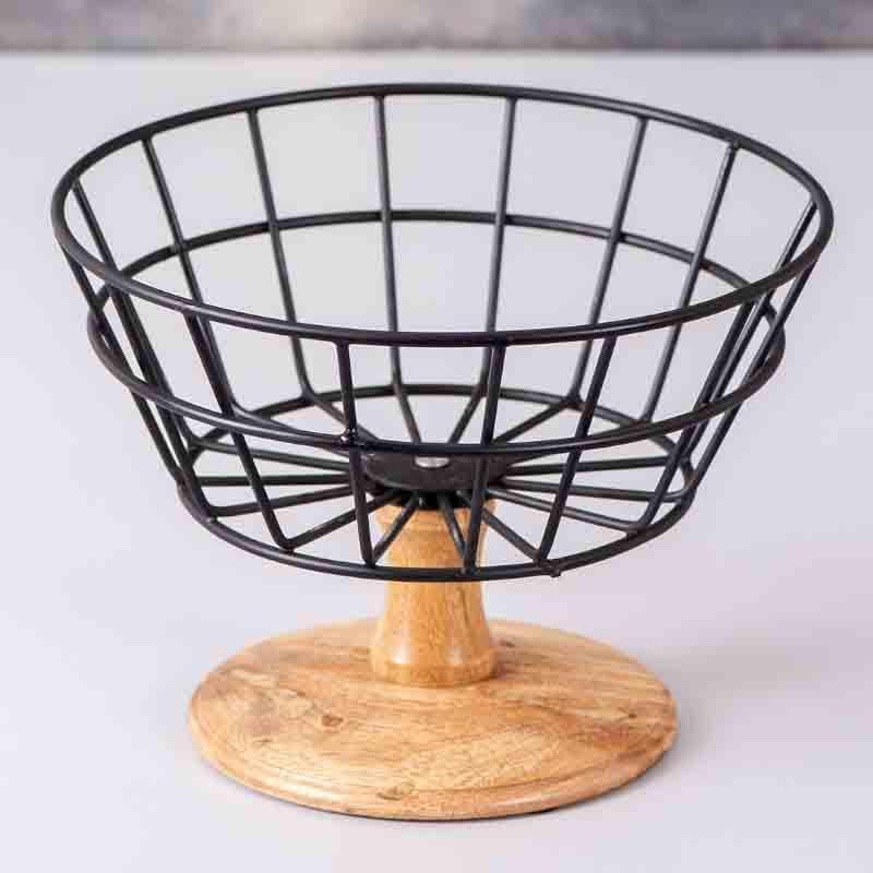 Nautica Basket With Wooden Stand media 5
