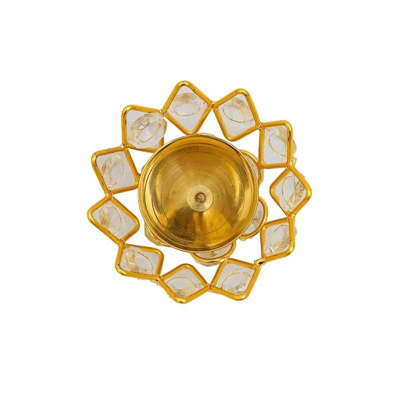 Pearly Grace Diya - Set Of Two media 7