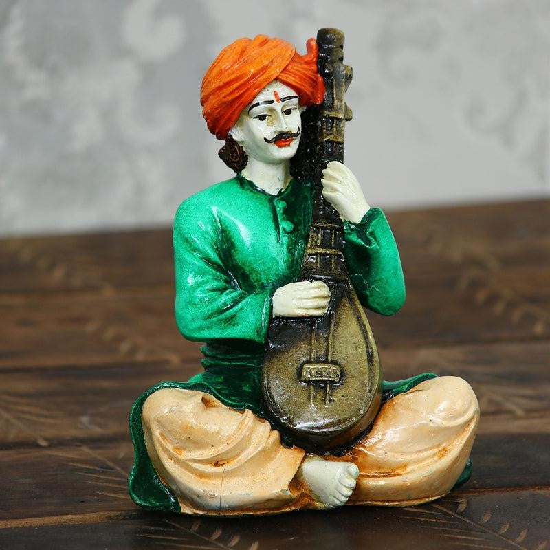 Rajasthani Aalap Polyresin Showpiece