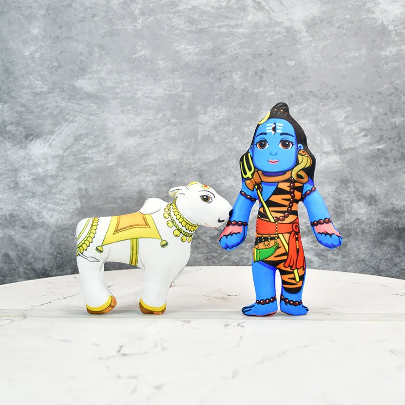Little Shiva Nandi Showpiece media 4