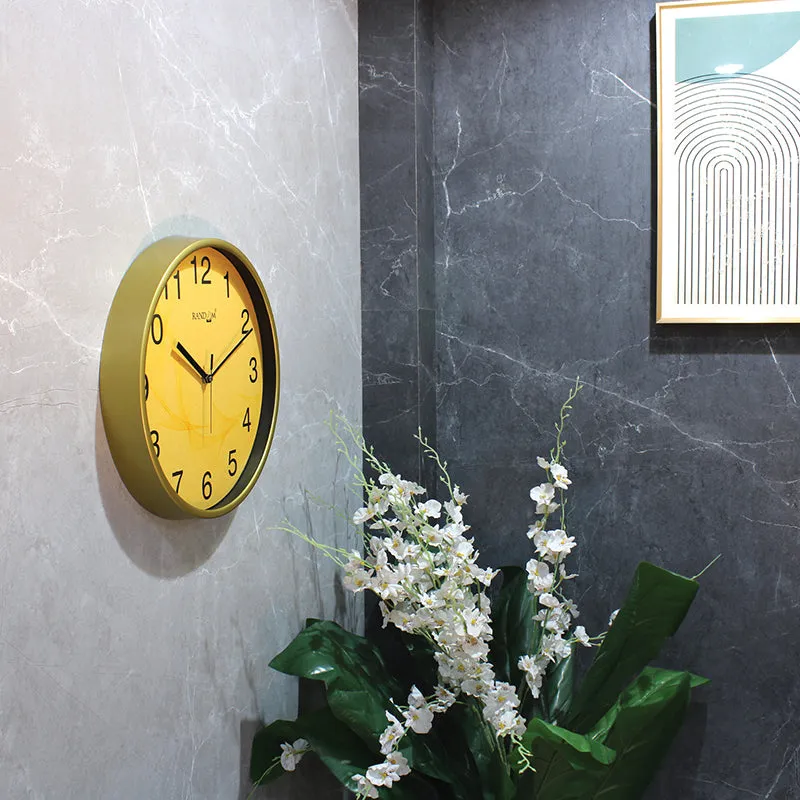 Kronika Analog Wall Clock - Gold & Yellow media 4