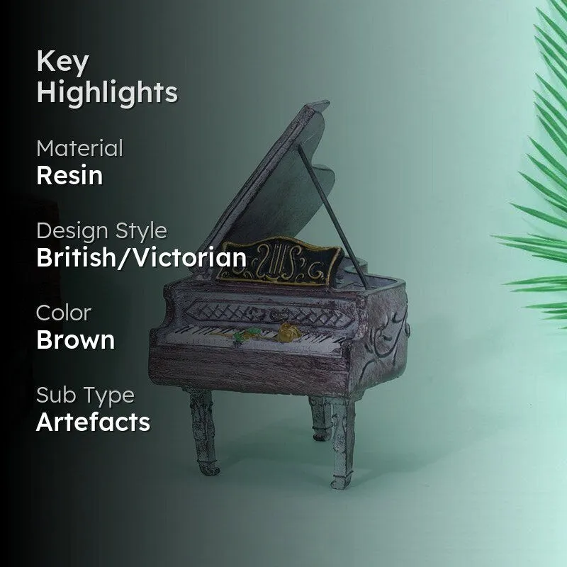 Piano Past Table Accent - Silver media 2