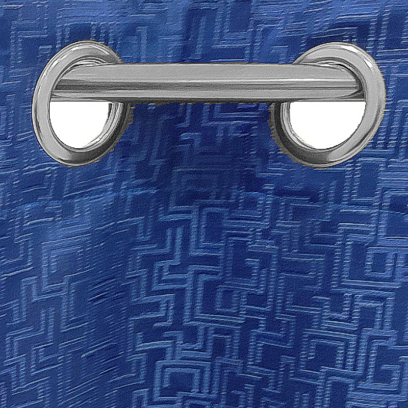 Amaranth Jacquard Blackout Curtain - Set Of Two media 4