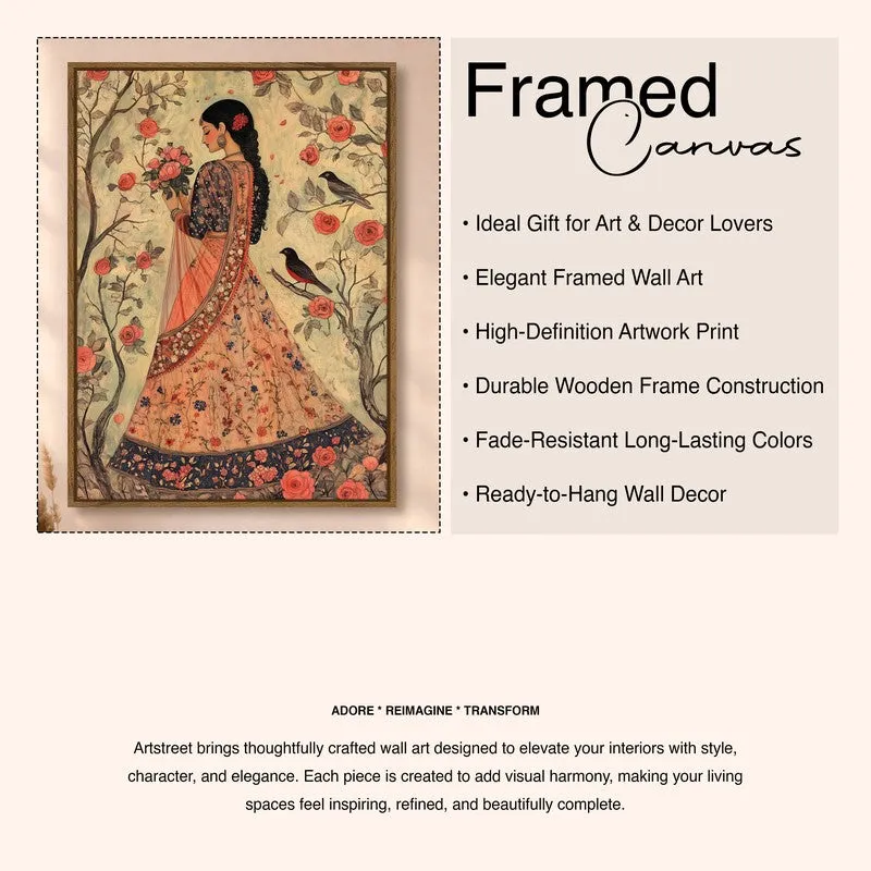 Heritage Her Canvas Wall Art With Frame media 6