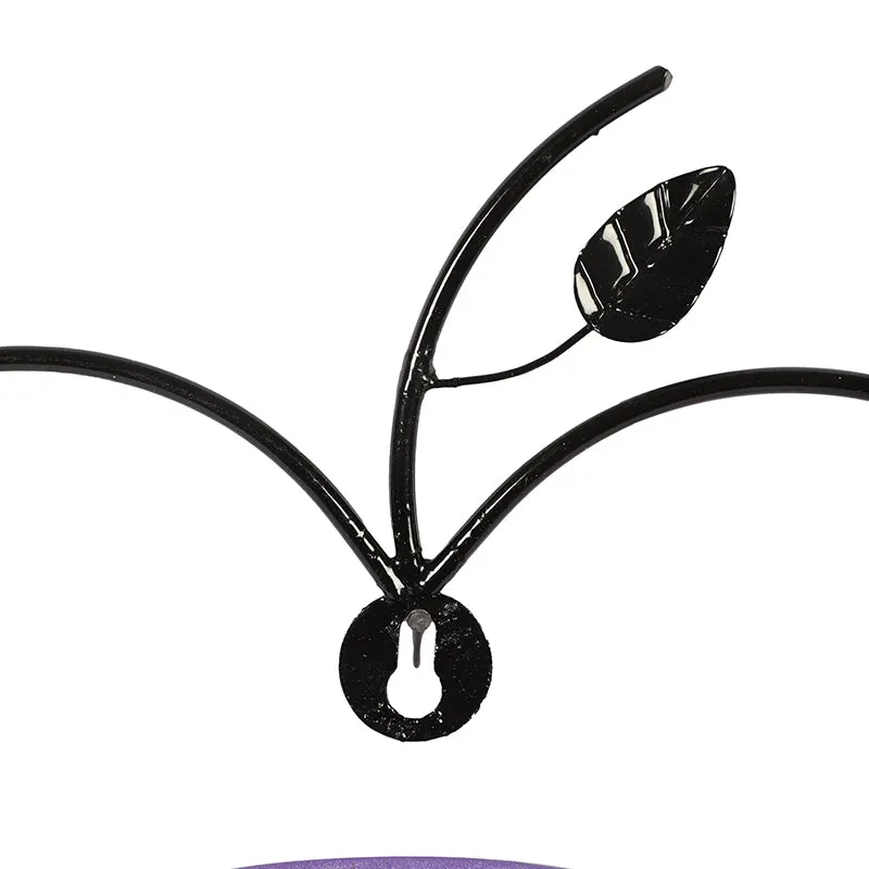 Clémence Iron Planter (Purple) - Set Of Two media 6