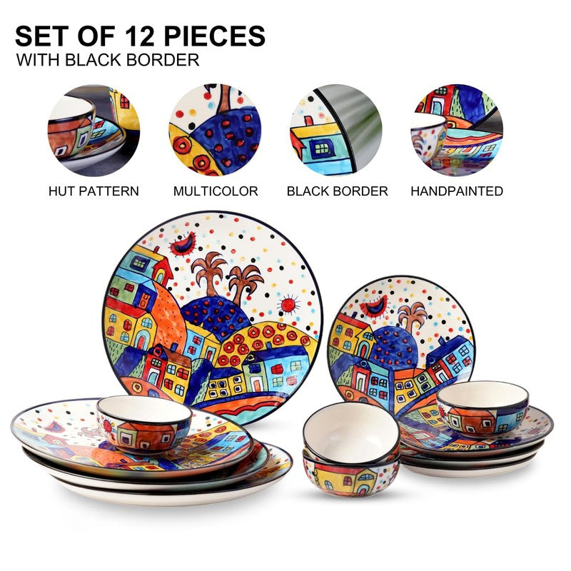 Noctra Slate Dinner Set - 12 Piece Set media 5